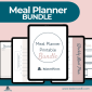 meal planner bundle