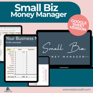 Small Biz Money Manager (Google Sheets Version)